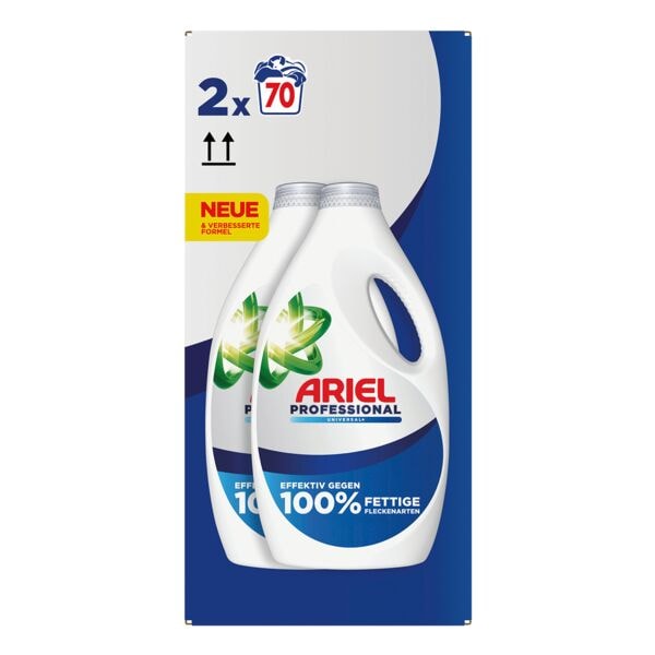 ARIEL Professional Flüssigwaschmittel »PRO Universal+« 140 WL weiß