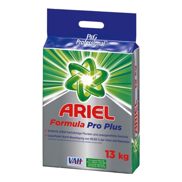 ARIEL Universalwaschmittel »Formula Pro Plus Antibakteriell« 130 WL 13 kg weiß