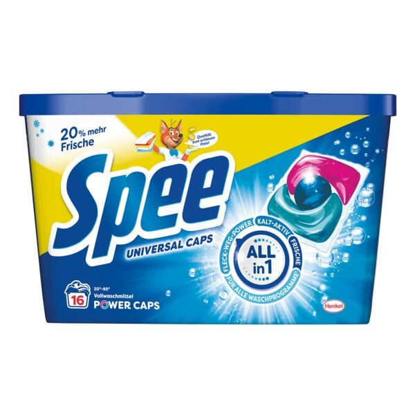 Spee Waschmittel-Pods »Universal Caps ALLin1« 16 WL