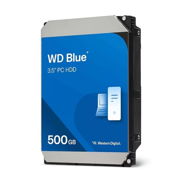 Western Digital Interne Festplatte »Blue« 500 GB, 10.16x2.61x14.7 cm