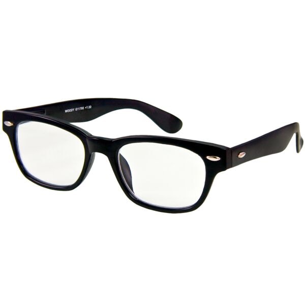 I Need You Lesebrille »Woody« +1,00 dpt schwarz, 3.5 cm
