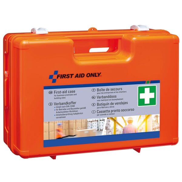 First Aid Only Verbandskasten »P-10033 EU« DIN 13169, 34x24.5x13 cm
