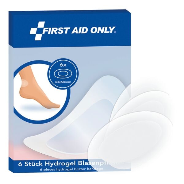 First Aid Only Hydrogel Blasenpflaster 6 Stück