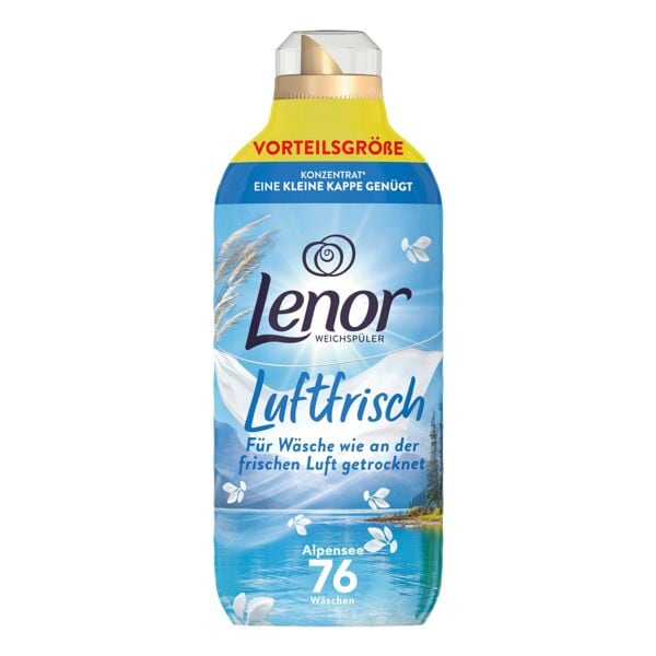 Lenor Weichspüler Luftfrisch »Alpensee« 76 WL 1064 ml blau
