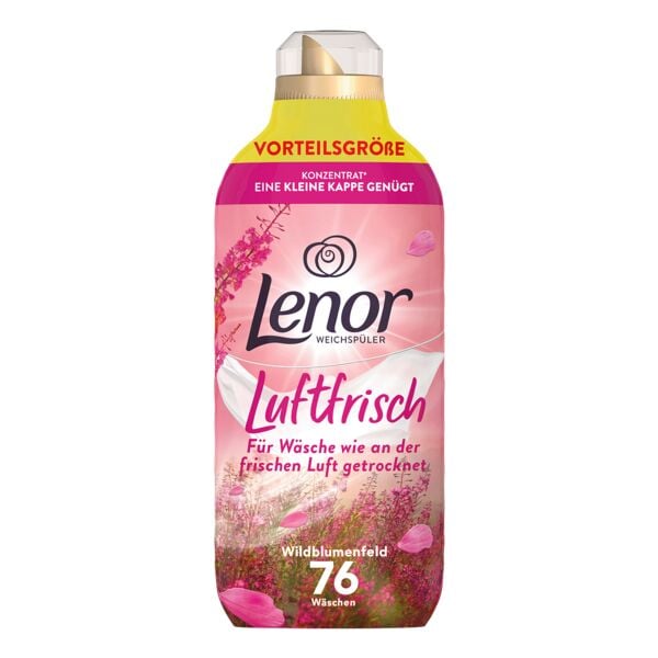Lenor Weichspüler Luftfrisch »Wildblumenfeld« 76 WL 1064 ml pink