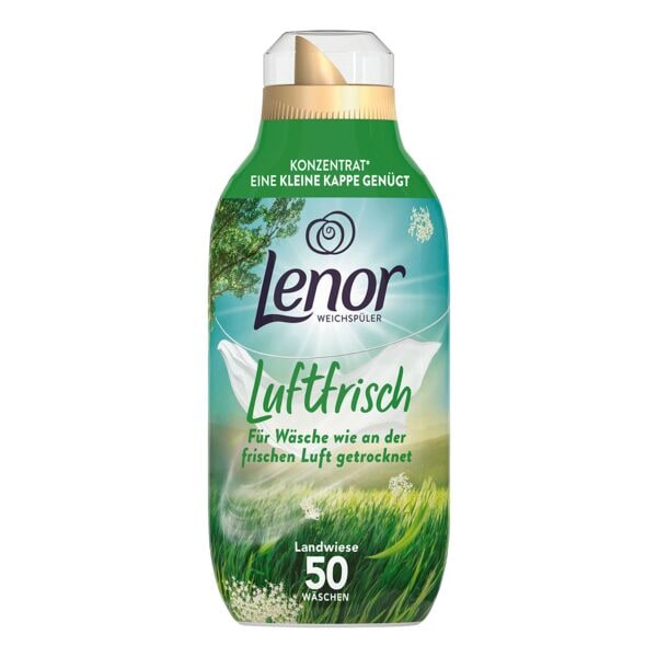 Lenor Weichspüler Luftfrisch »Landwiese« 50 WL 700 ml grün