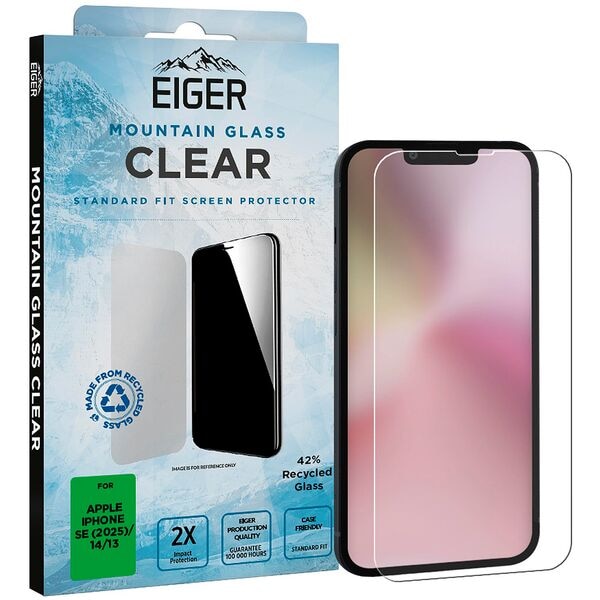 EICHNER Display-Schutzglas für iPhone 13, iPhone 14, iPhone 16e