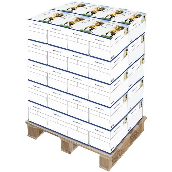 tecno Palette Multifunktionales Druckerpapier »Dynamic« A4 80 g/m² 100000 Blatt weiß