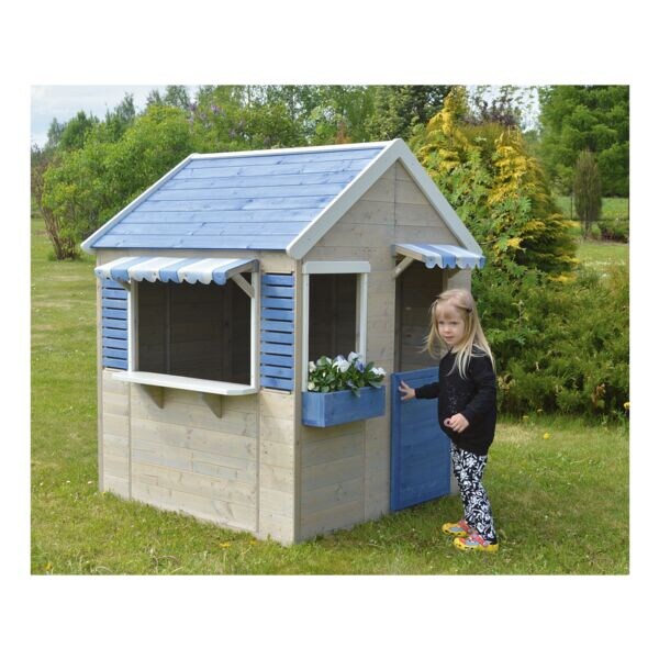 Wendi toys Spielhaus »Delfin« braun, 120x155x120 cm