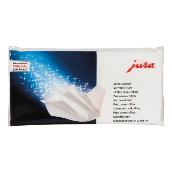 Jura Switzerland Mikrofasertuch für JURA Kaffeevollautomat braun