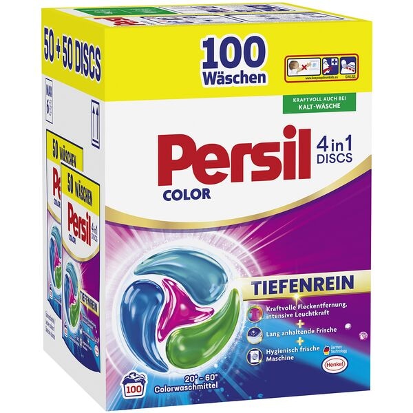 Persil Waschmittel »COLOR 4in1 DISCS TIEFENREIN«
