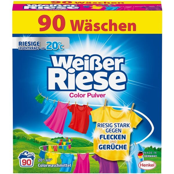 Weißer Riese Waschpulver »Color« 90 WL
