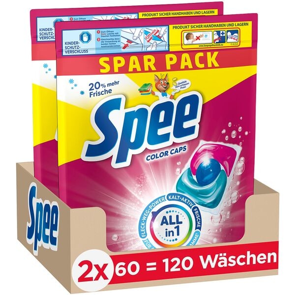 Spee Waschmittel-Pods »COLOR 4in1« 120 WL