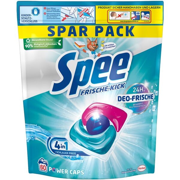 Spee Waschmittel-Pods »FRISCHE-KICK 4in1« 120 WL