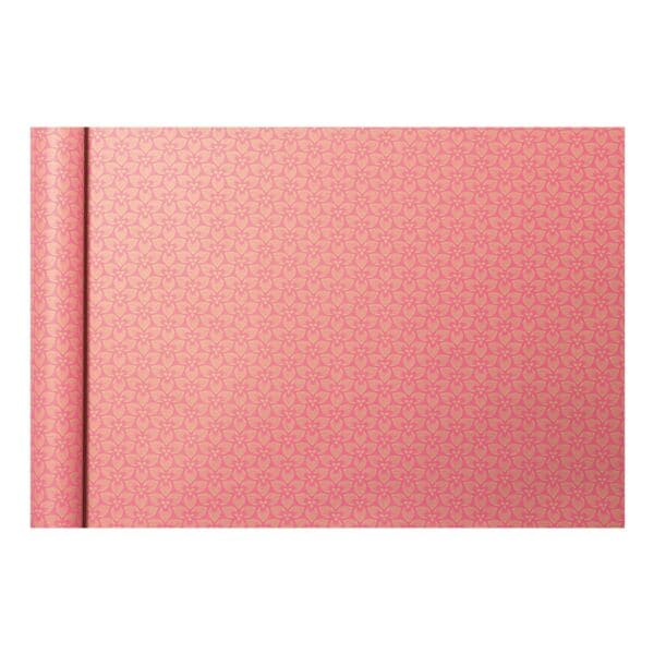 Clairefontaine Geschenkpapier »Tiny Rolls Blumen« 350 mm x 5 m rosa