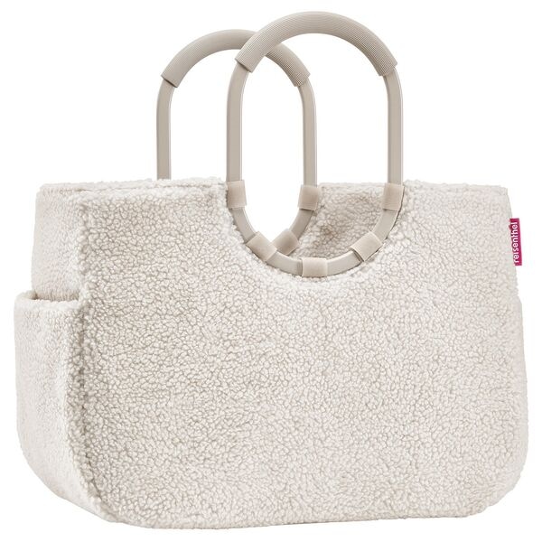 reisenthel Einkaufskorb Loopshopper L teddy sand 36,0 L, 46x25x34.5 cm