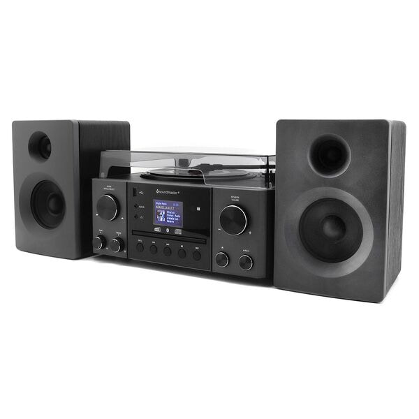 soundmaster HiFi-Anlage »MCD1950SW« schwarz schwarz
