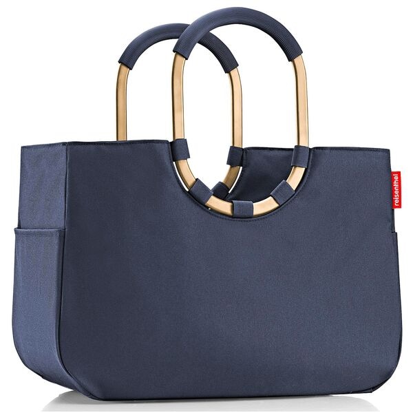 reisenthel Einkaufskorb loopshopper L midnight gold 25,0 L, 46x34.5x25 cm