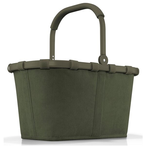 reisenthel Einkaufskorb Carrybag cord dark matcha 22 L, 48x29x28 cm