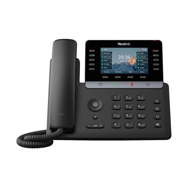 Yealink VoIP-Telefon »SIP-T74U« mit Rufnummernanzeige schwarz