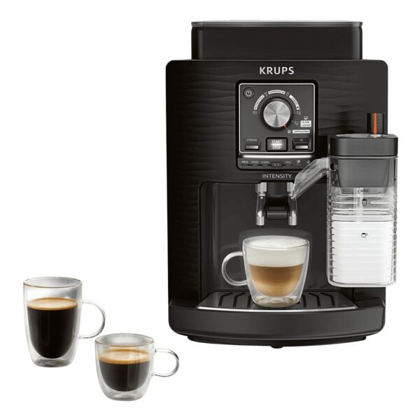 Krups Kaffeevollautomat »Intensity Milk« braun, 29.8x47.3x39.1 cm