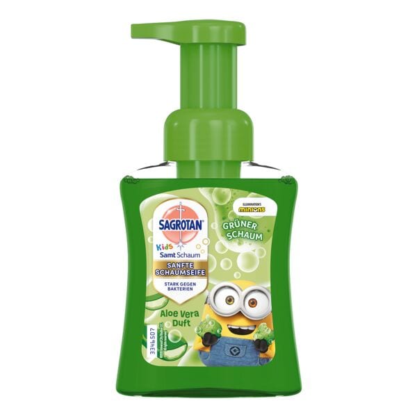 Sagrotan Schaumseife »Kids Samt Schaum Minions Edition« 0.25 L grün