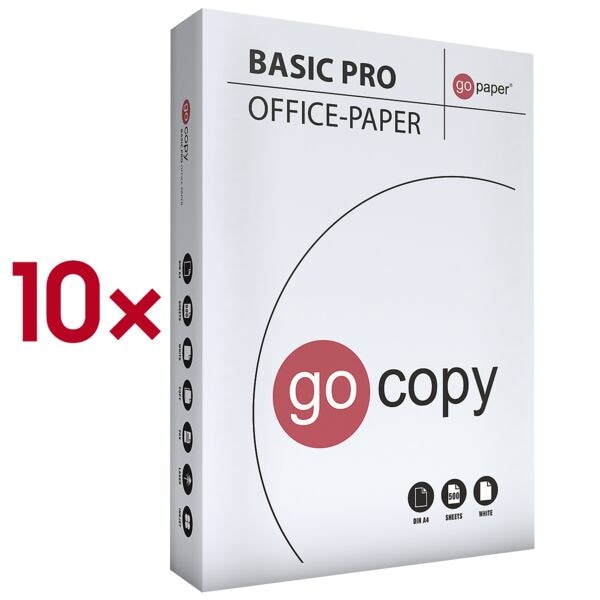 go paper 10x Kopierpapier A4 »GO COPY BASIC PRO«