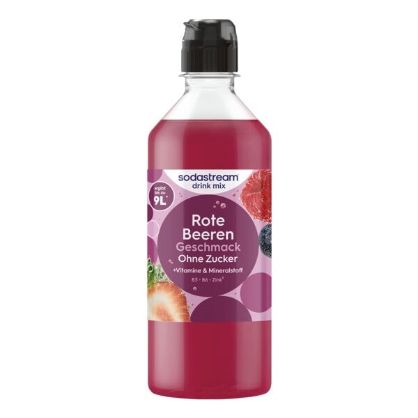 SodaStream Getränkekonzentrat »Rote Beeren - ohne Zucker« 440 ml