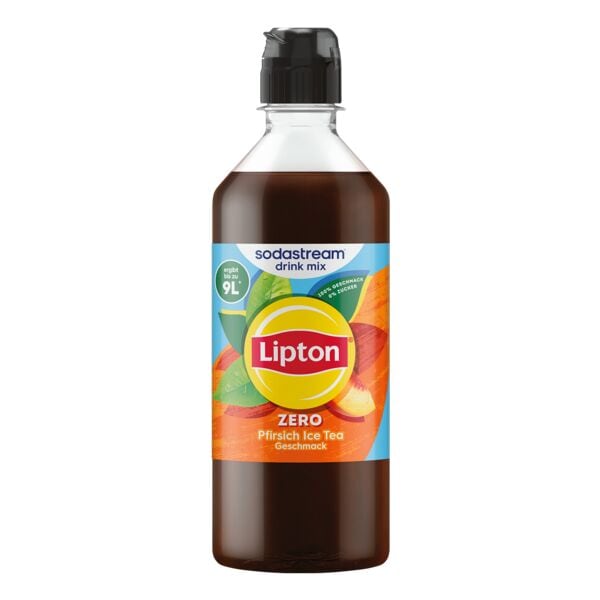 SodaStream Getränkekonzentrat »Lipton Ice Tea - Pfirsich Zero« 440 ml