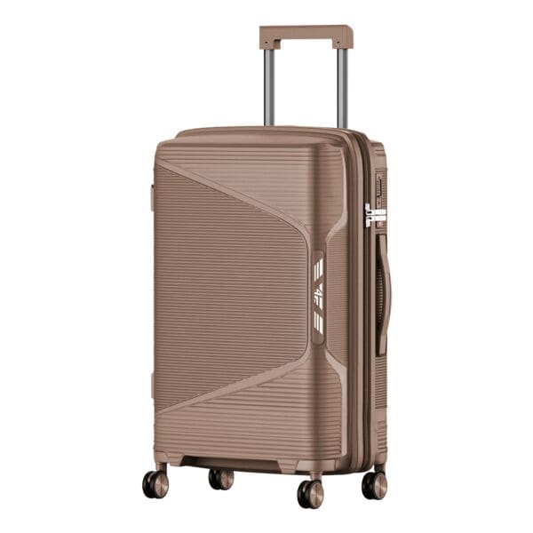 4FLY Hartschalen-Reisekoffer »Linea Lux« L - 61 L grün, 42x64x26 cm