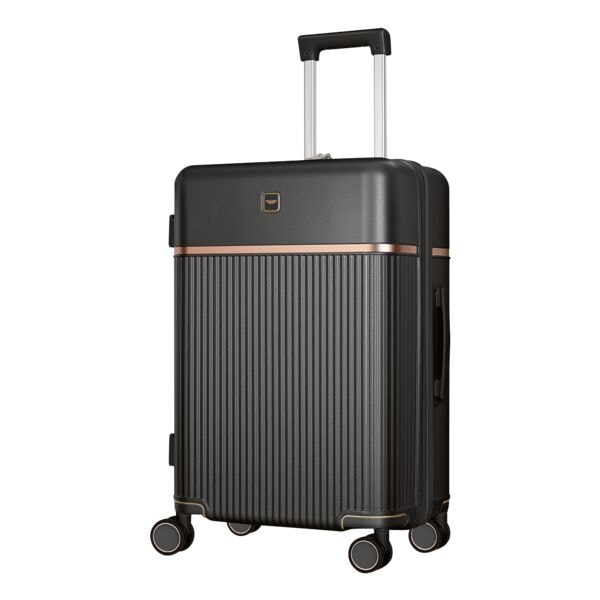 4FLY Hartschalen-Reisekoffer »Lumina« L - 68 L grau, 44x65x27 cm
