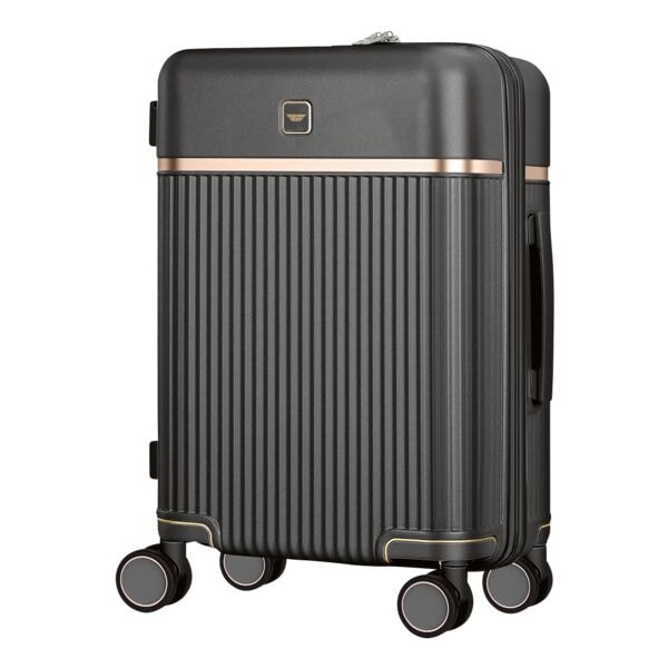 4FLY Hartschalen-Reisekoffer »Lumina« M - 37 L grau, 37x54x23 cm