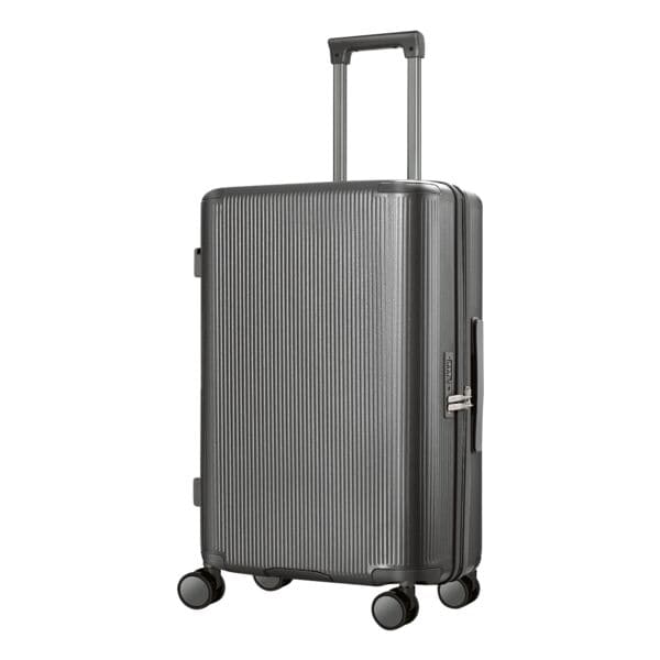 4FLY Hartschalen-Reisekoffer »Opacus« L - 67 L grau, 43x68x26 cm