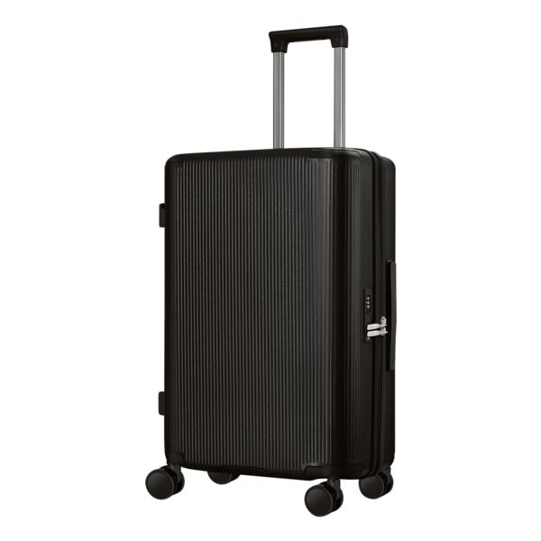 4FLY Hartschalen-Reisekoffer »Opacus« L - 67 L schwarz, 43x68x26 cm