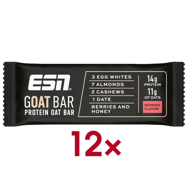 ESN Proteinriegel »Goat Bar Berries 26%« 12x 55 g lila