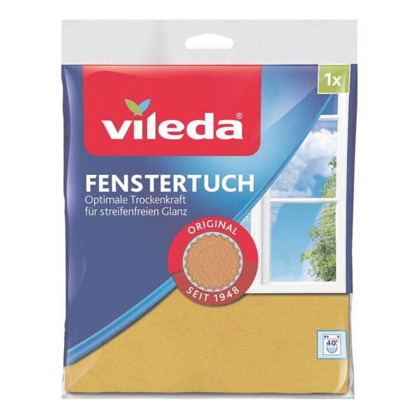 Vileda Fenstertuch gelb