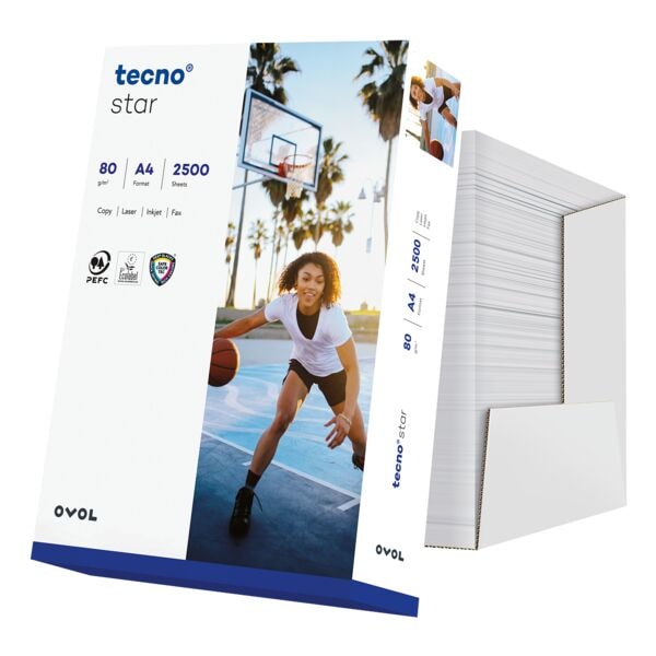 tecno Maxi-Box Kopierpapier »Star« weiß