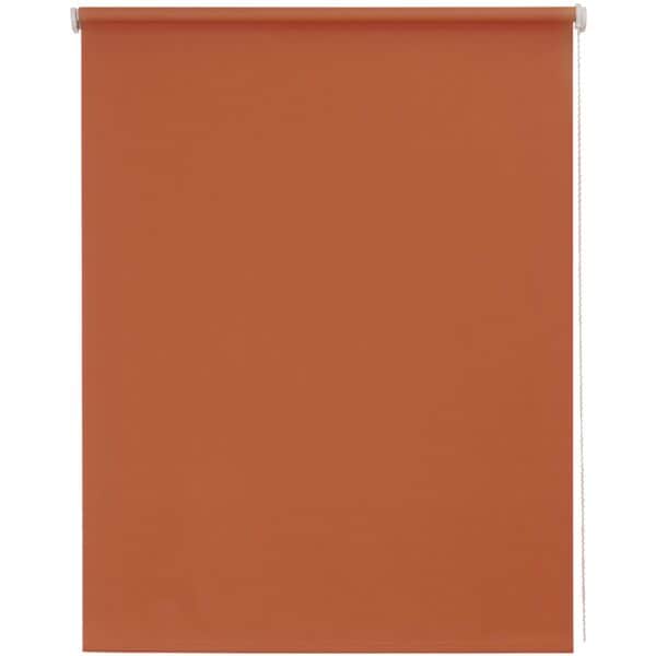 Büscher Sunlines Seitenzug-Rollo im Festmaß orange, 102x235 cm