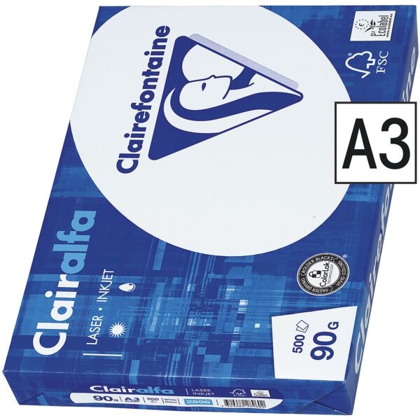 Clairefontaine Multifunktionales Druckerpapier »2800« A3 90 g weiß