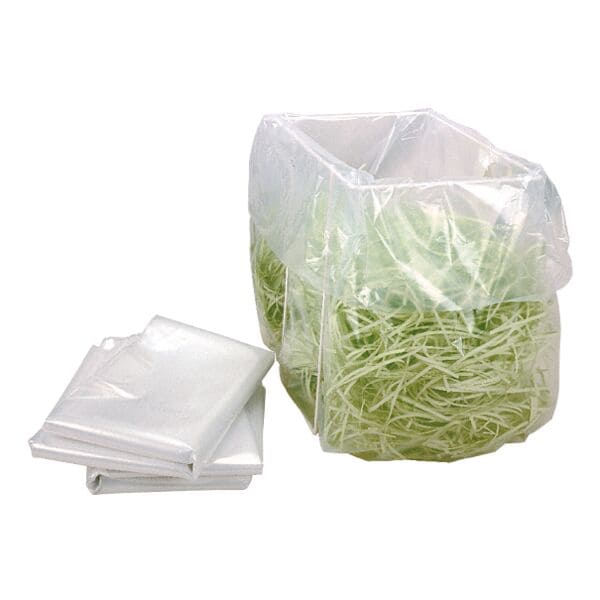 HSM 100er-Pack Auffangbeutel für Aktenvernichter - 170 L transparent