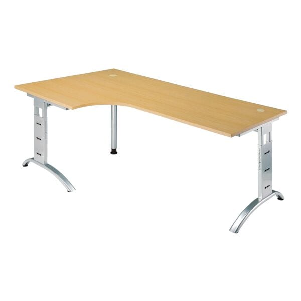 OTTO Office Premium Winkelschreibtisch »Otto Office Line II« 200 cm braun, 200x82x120 cm