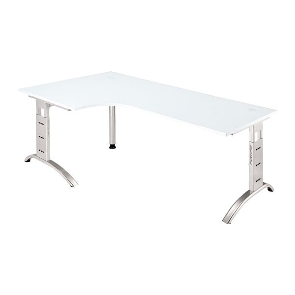 OTTO Office Premium Winkelschreibtisch »Otto Office Line II« 200 cm weiß, 200x82x120 cm