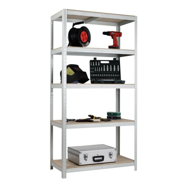 SZ Metall Schwerlastregal »Multitasker« 60 x 220 cm grau, 90x220x60 cm