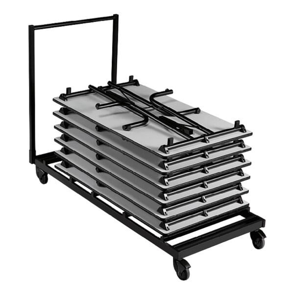 SODEMATUB Transportkarren für Tische/Stühle schwarz