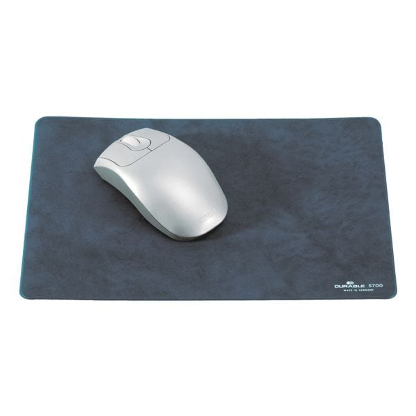 Durable Mousepad »Velours« blau, 30x0.2x20 cm