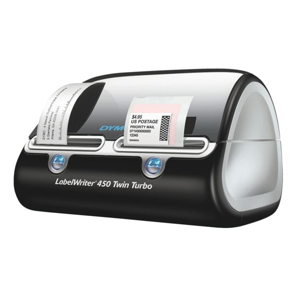 Dymo Etikettendrucker »Labelwriter 450 Twin Turbo« schwarz, 14x18.3x19.7 cm
