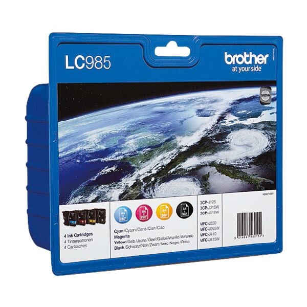 Brother Tintenpatronen-Set »LC-985VALBPDR« schwarz
