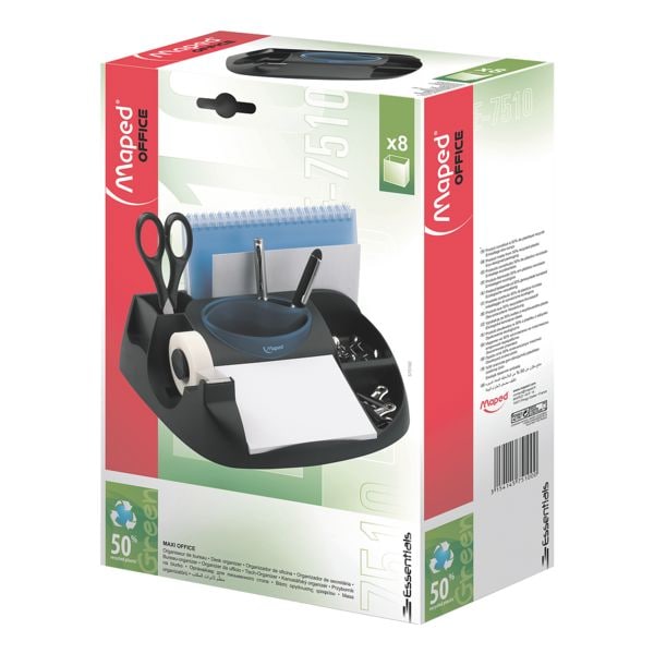 Maped Office Schreibtisch-Organizer »Maxi Office« schwarz, 19.8x9.5x30 cm