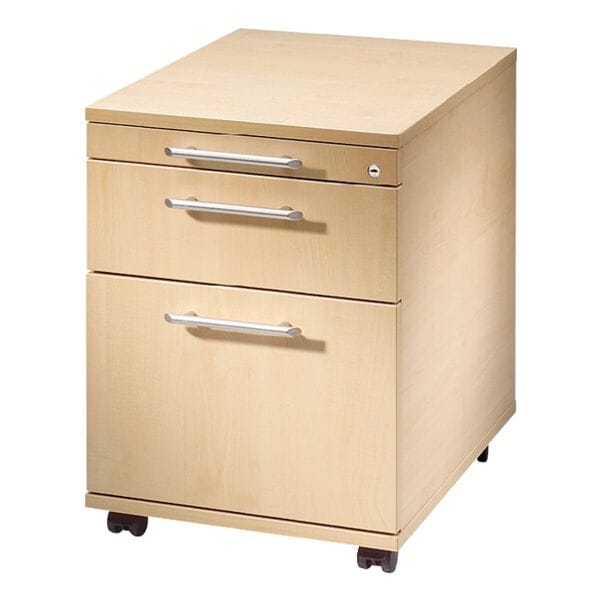 OTTO Office Premium Rollcontainer »OTTO Office Line II« mit Hängeregistratur braun, 42.8x59x56 cm