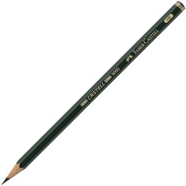 Faber-Castell Bleistift »9000« HB grün